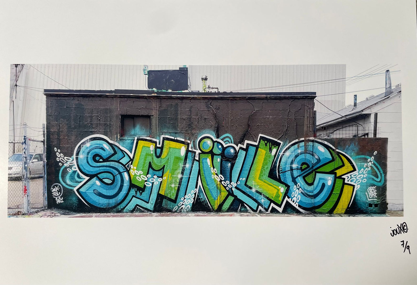 Smile Lake City Print