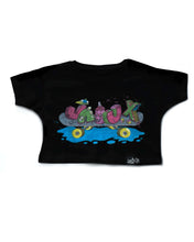 Load image into Gallery viewer, "JOUX SKATE PUDDLE" CROP TOP
